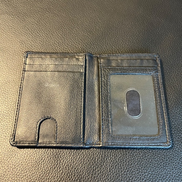 Black Folding Wallet - Picture 3 of 3